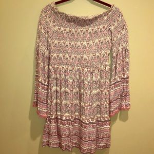 Boho Pink Dress
